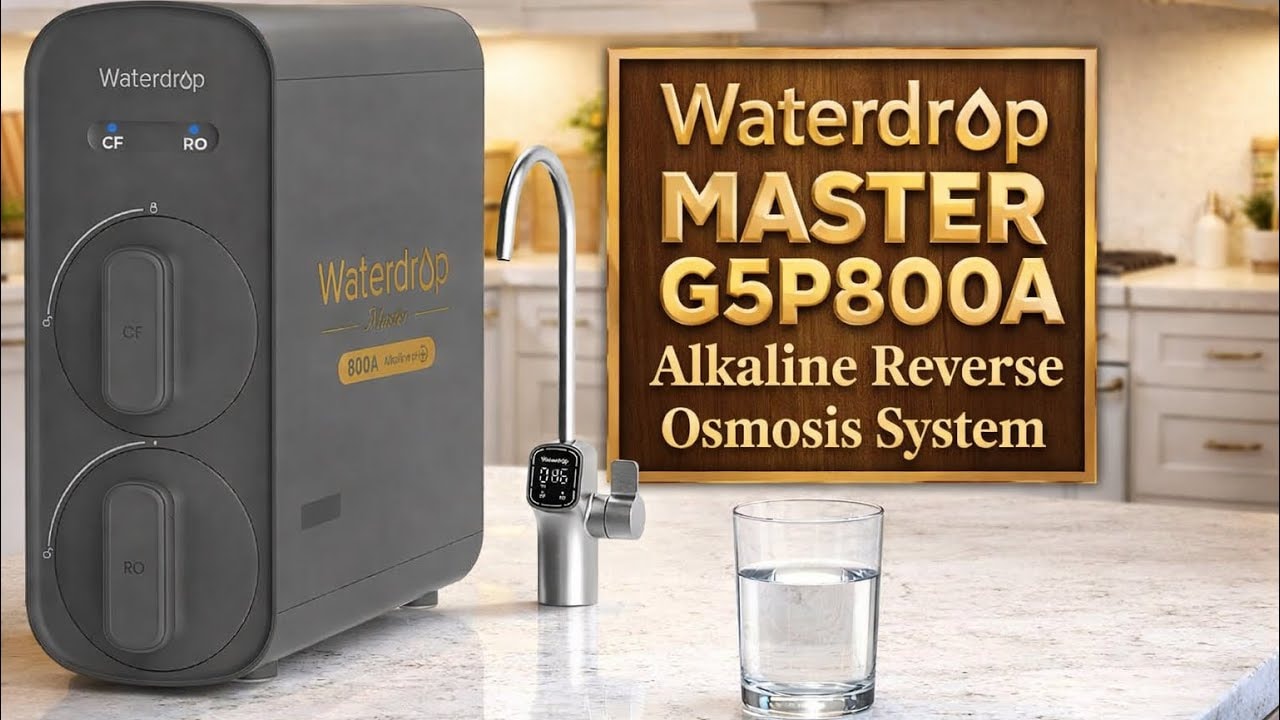 Waterdrop Master G5P800A Alkaline Reverse Osmosis System